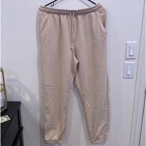 Cotton on Tan Sweat pants.